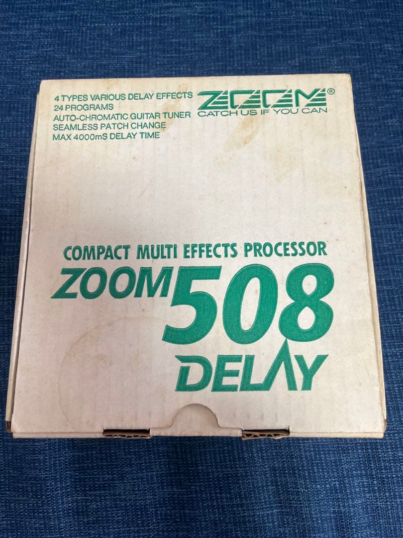 ZOOM 508 DELAY ギターエフェクター ディレイ　検索用 布袋
