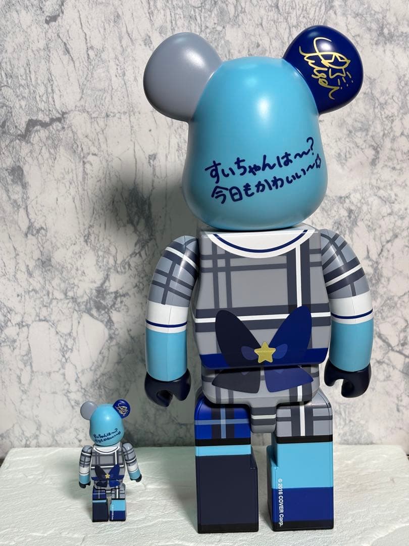 中古　hololive × BE@RBRICK 星街すいせい 100％＆400％