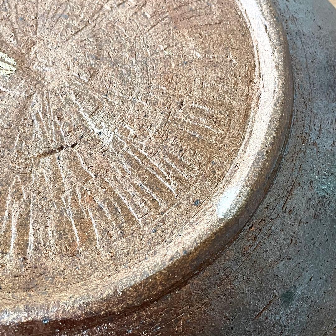 民藝 象嵌の大鉢 一尺一寸 検）バーナード・リーチ 生田和孝