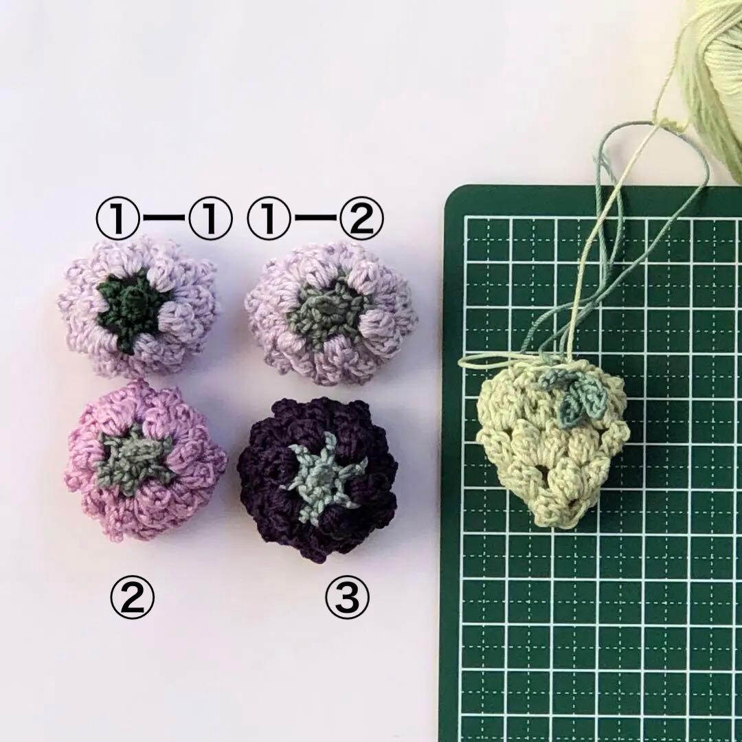 tulip★ハンドメイドパーツ★かぎ針編み♪色々