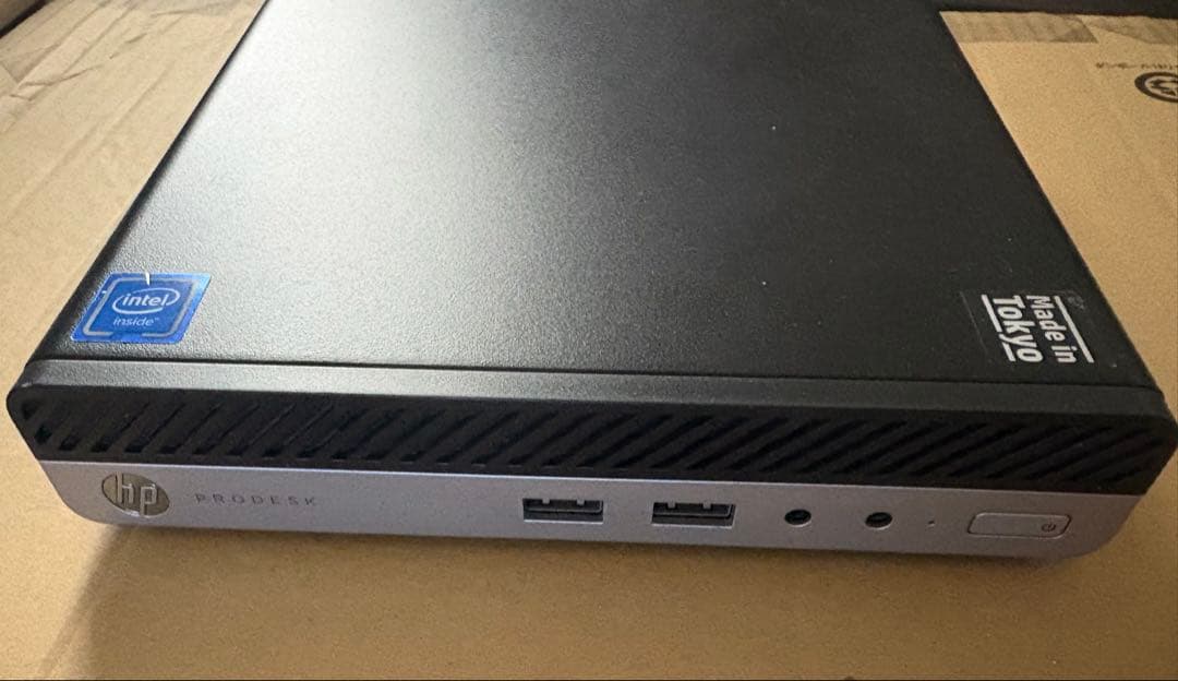 ミニPC HP ProDesk 400 G3 DM Core i3-7100t 8GB