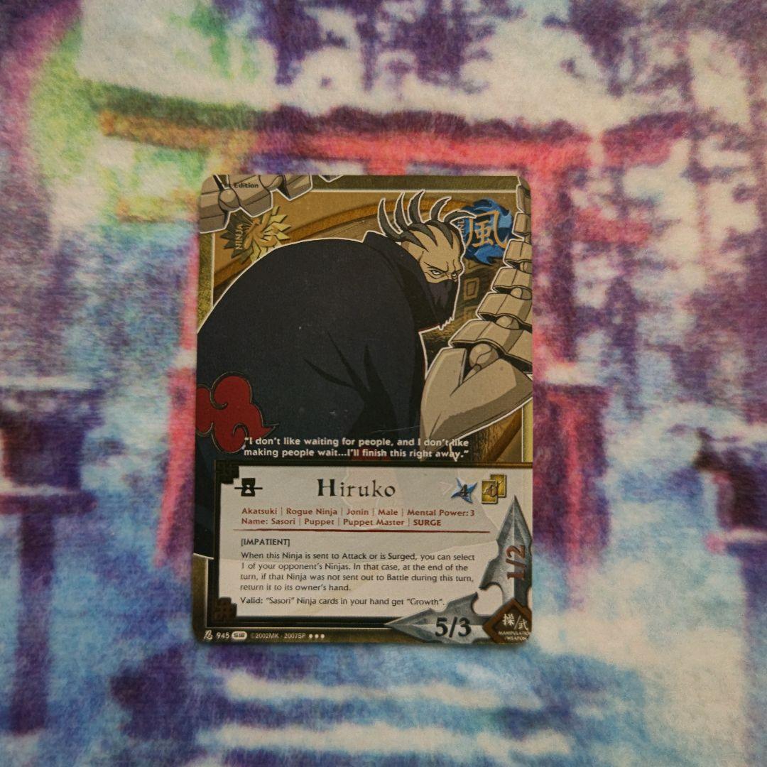 NARUTO ナルトカードゲーム CCG 蛭子 SR Foil