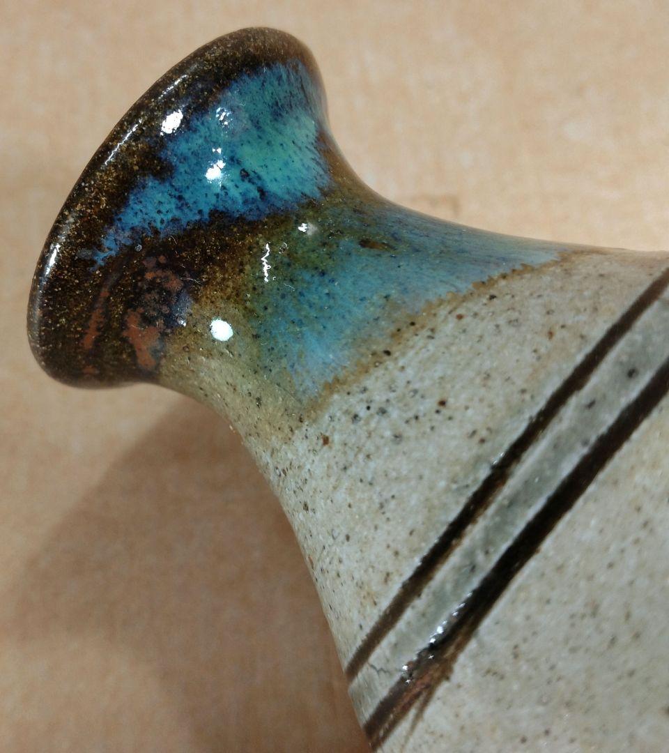 【本物保証】金城次郎 壷屋焼 徳利 共箱 栞 人間国宝 壺屋焼 徳利 美品