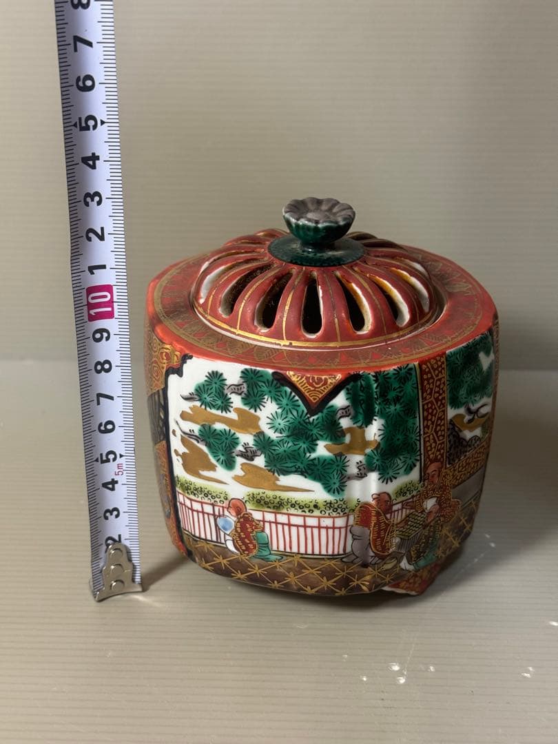2477 九谷焼　庄三　香炉