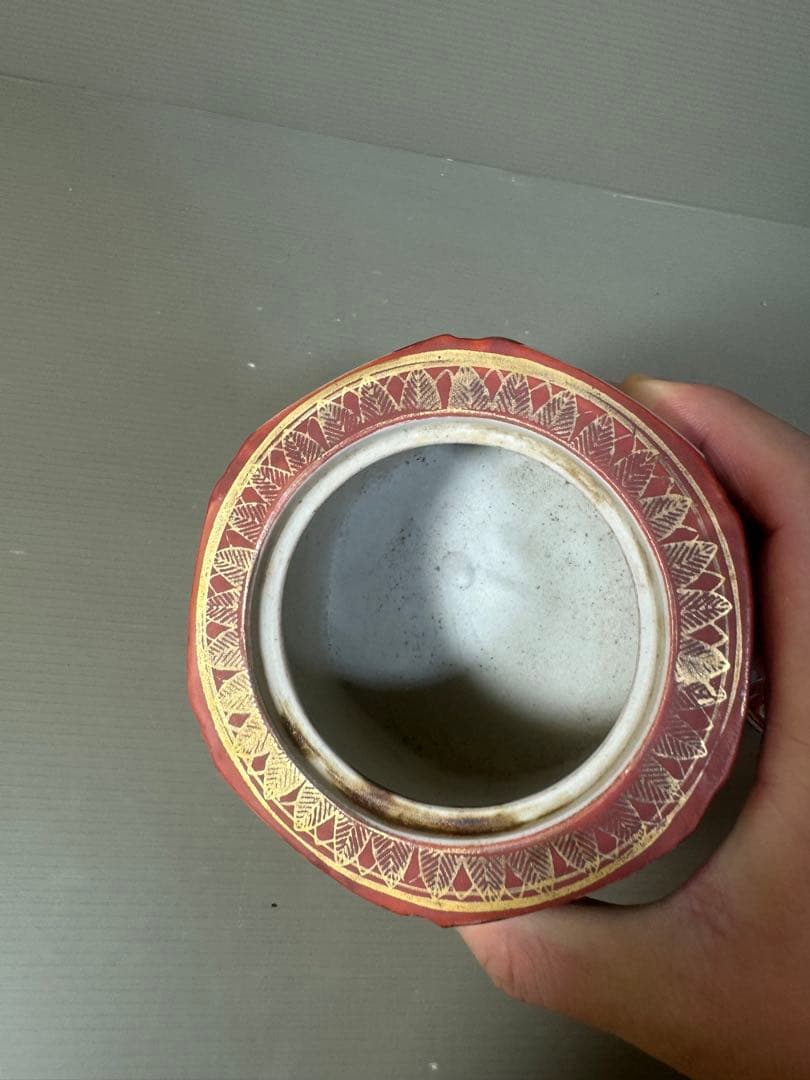 2477 九谷焼　庄三　香炉