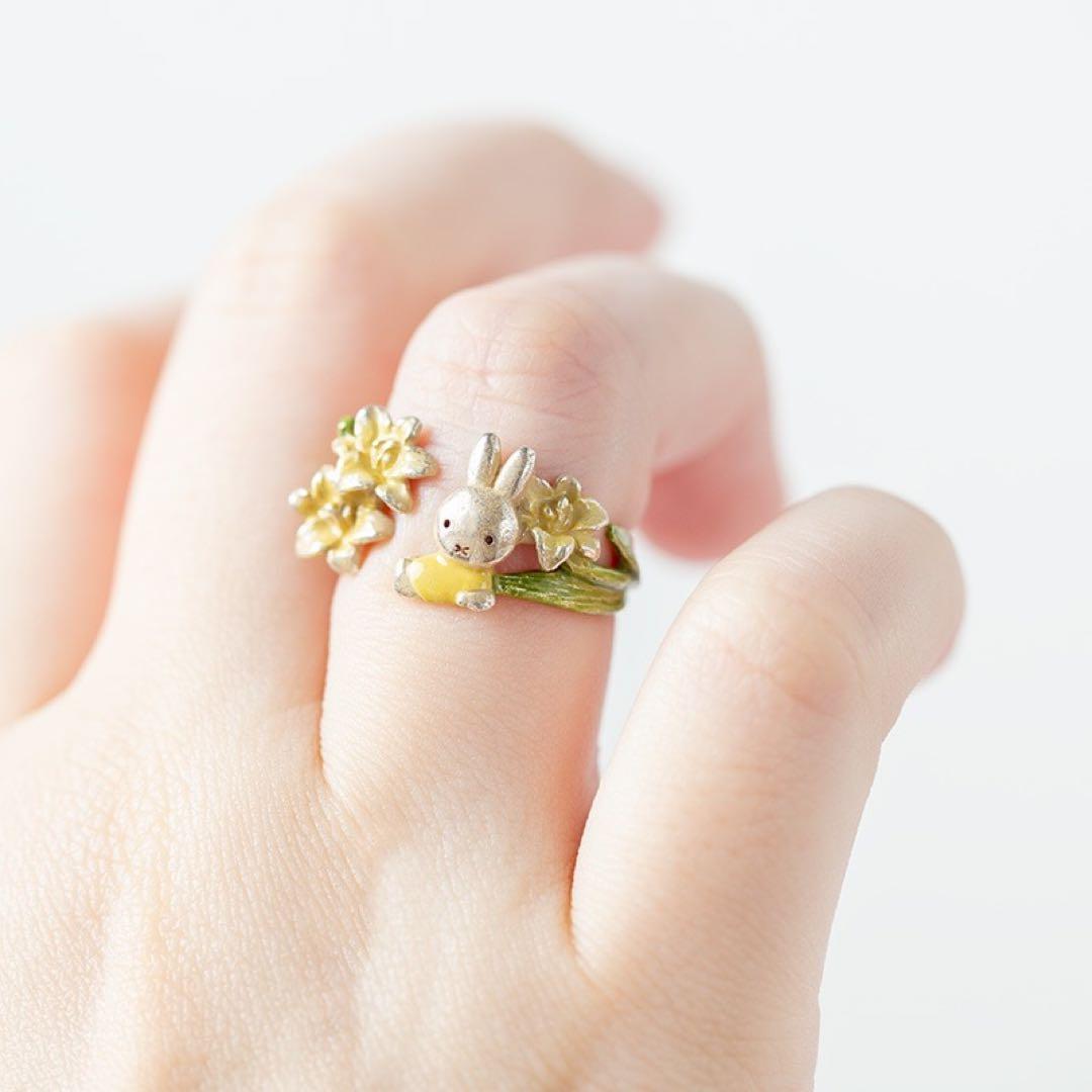 フラワーミッフィー パルナートポックコラボ フラワーリング オリエンタルリリー