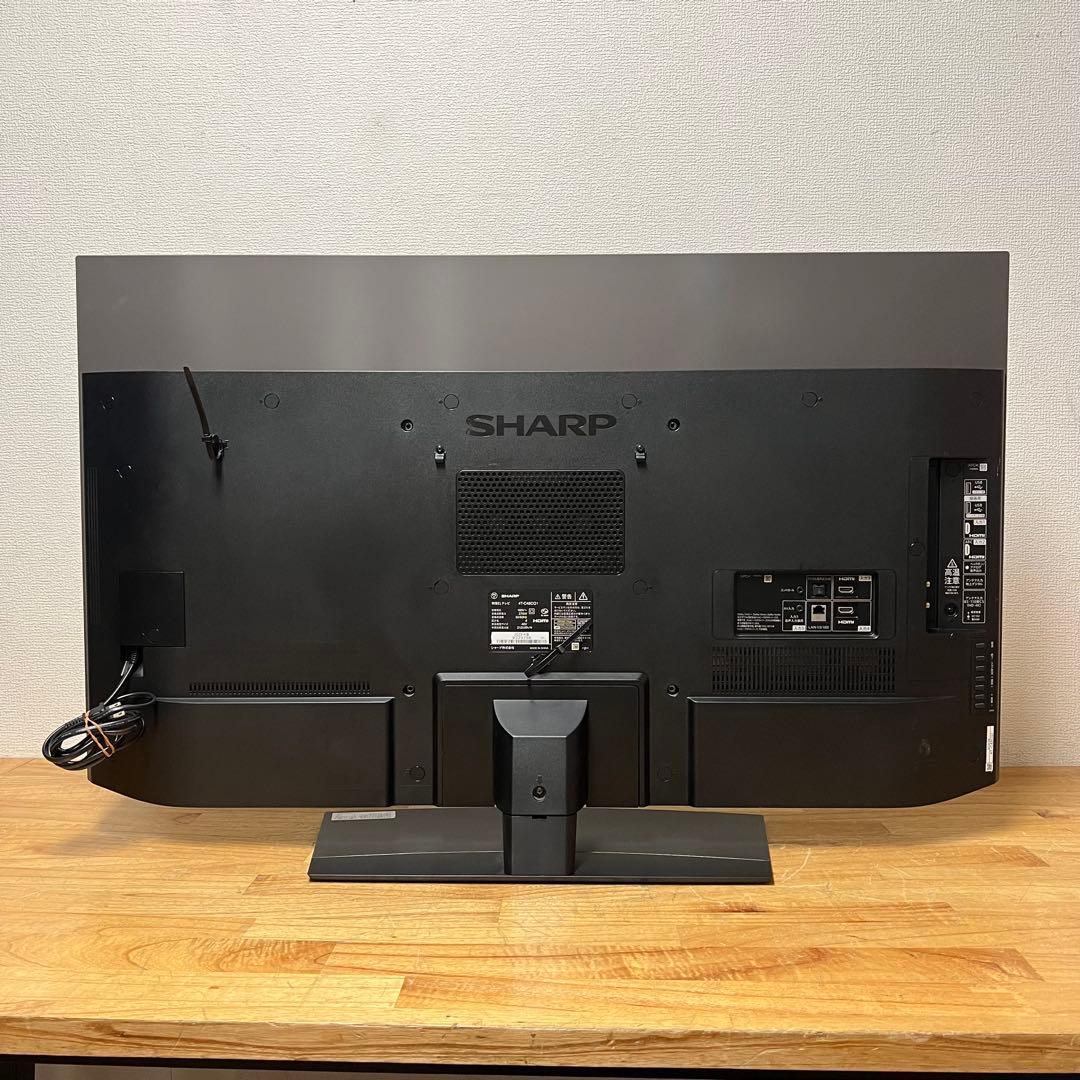 シャープ 48V型 4K有機ELテレビ AQUOS 4T-C48CQ1 アプリ○