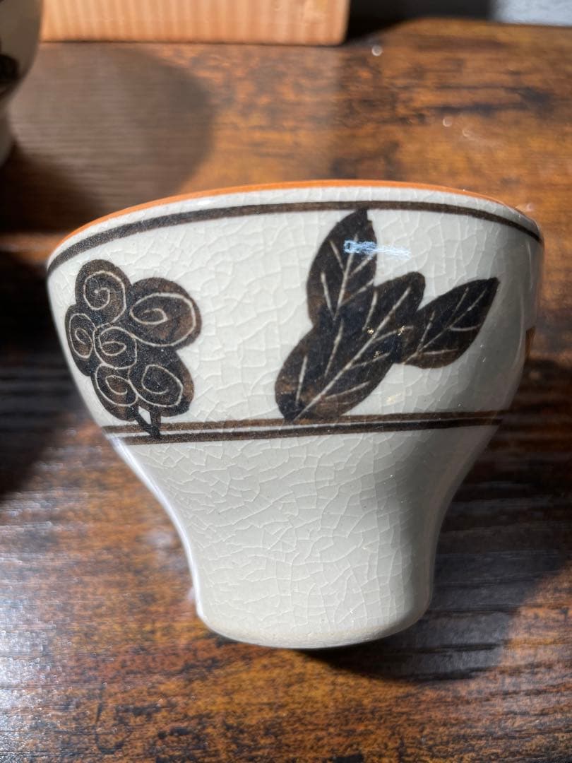 四代 宮川香斎 絵高麗 吸出　茶碗　13客/共箱