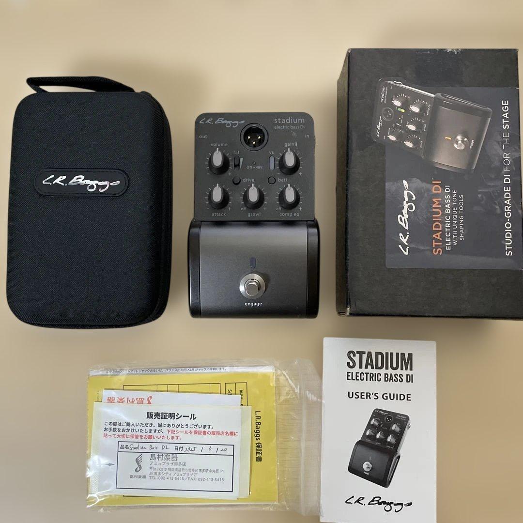 L.R.Baggs Stadium Electric Bass DI プリアンプ