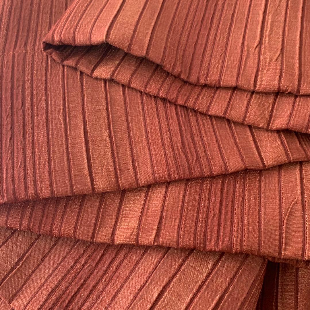 高級ドレープカーテン　エステサロン間仕切り用オーダー　アジアン　エスニック　防炎