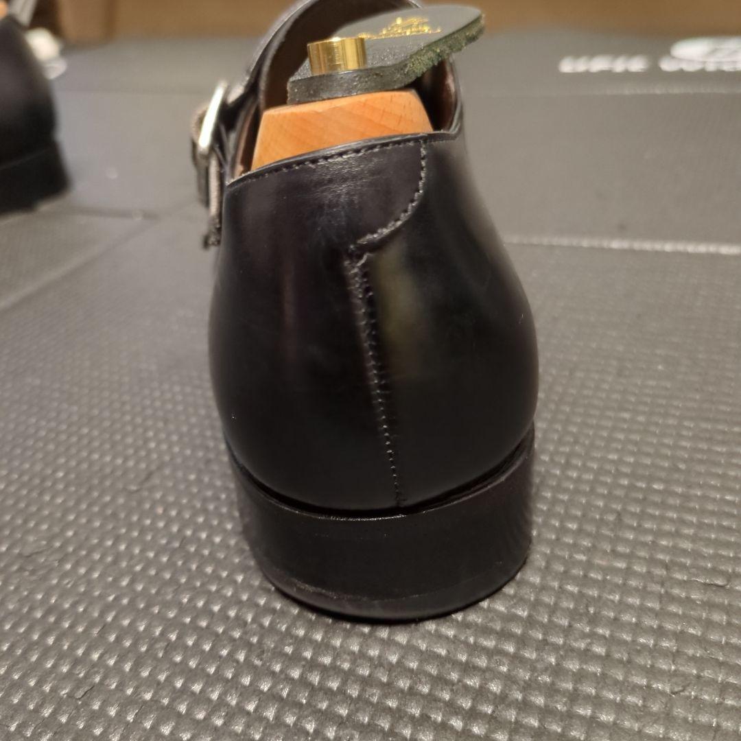 カルミナ　ブラック ダブルモンク サイズ7.5