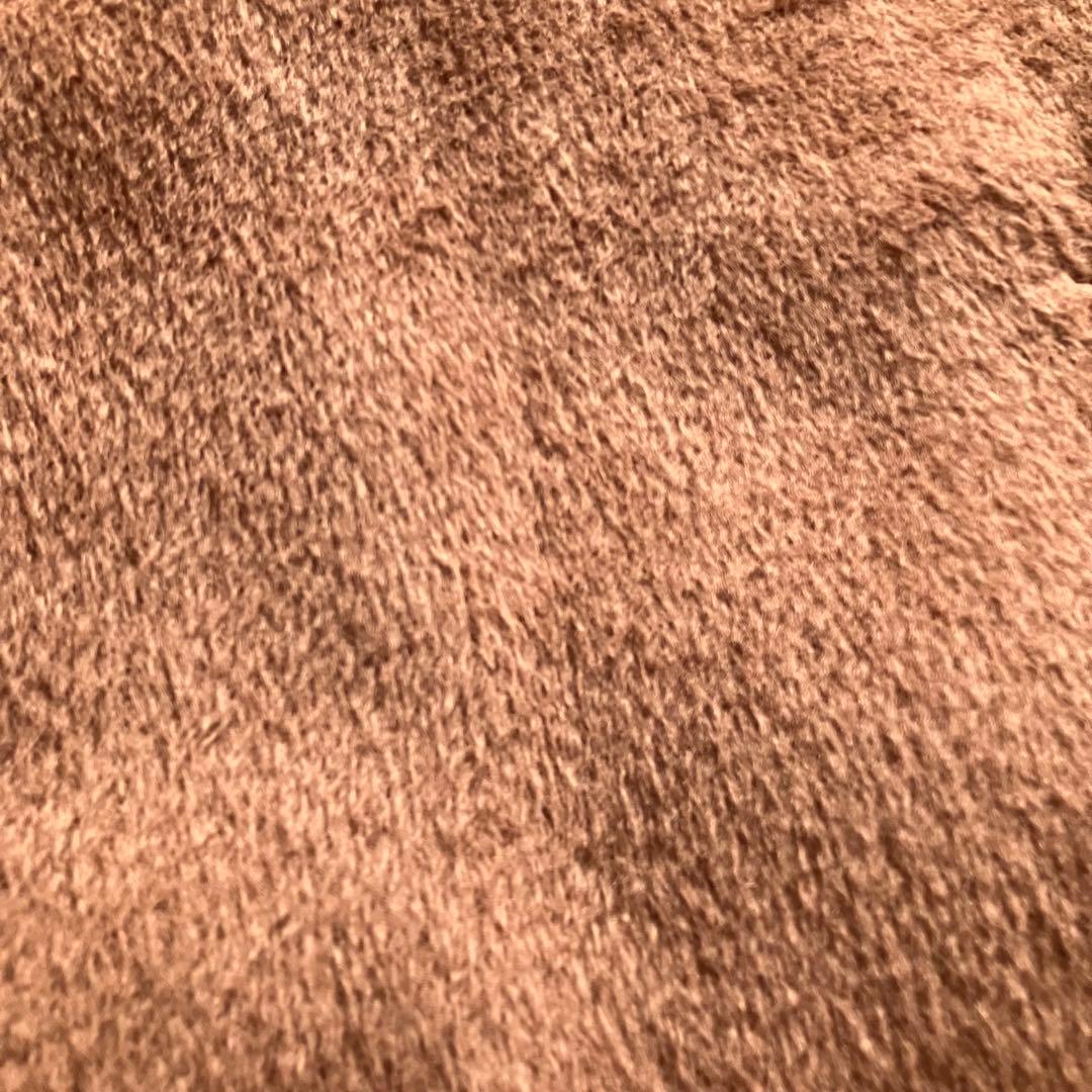 【美品⭐️PESERICO】イタリア製モカカラーシャギーチェスターコート　40