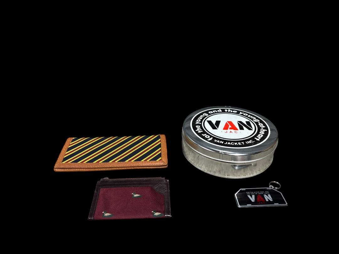 VAN 缶 キーホルダー 財布 まとめ売り