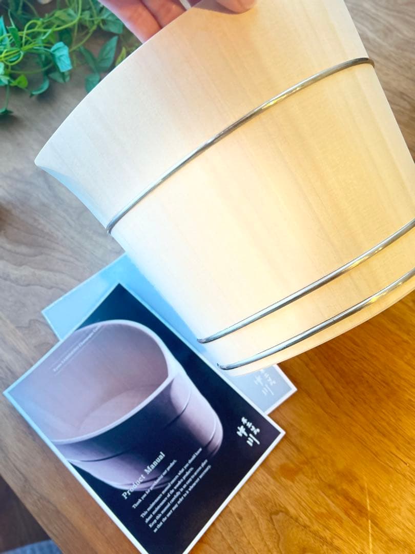 中川木工芸　檜　シャンパンクーラー（ワインクーラー）