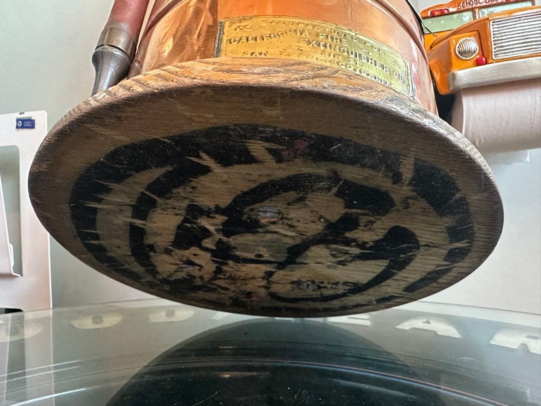 消火器‼️ヴィンテージ‼️銅製‼️MADE IN USA‼️アメリカ製‼️