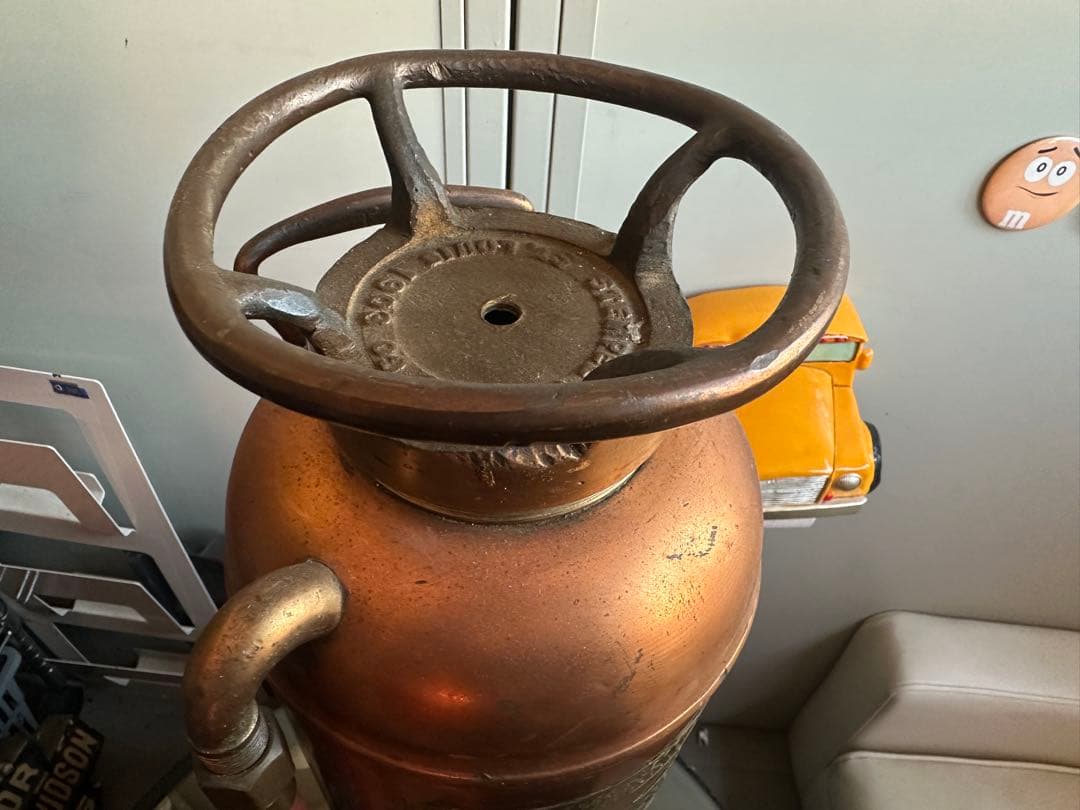 消火器‼️ヴィンテージ‼️銅製‼️MADE IN USA‼️アメリカ製‼️