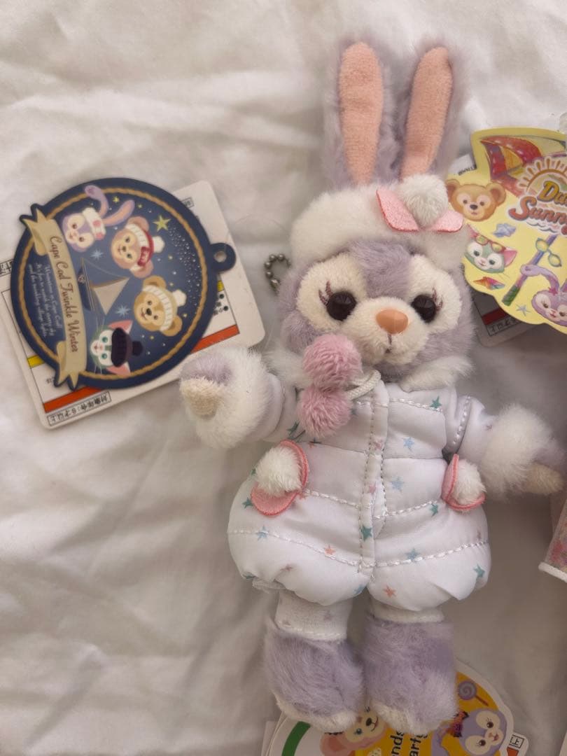 ステラルー　ジェラトーニ　ダッフィー　ぬいぐるみバッチ