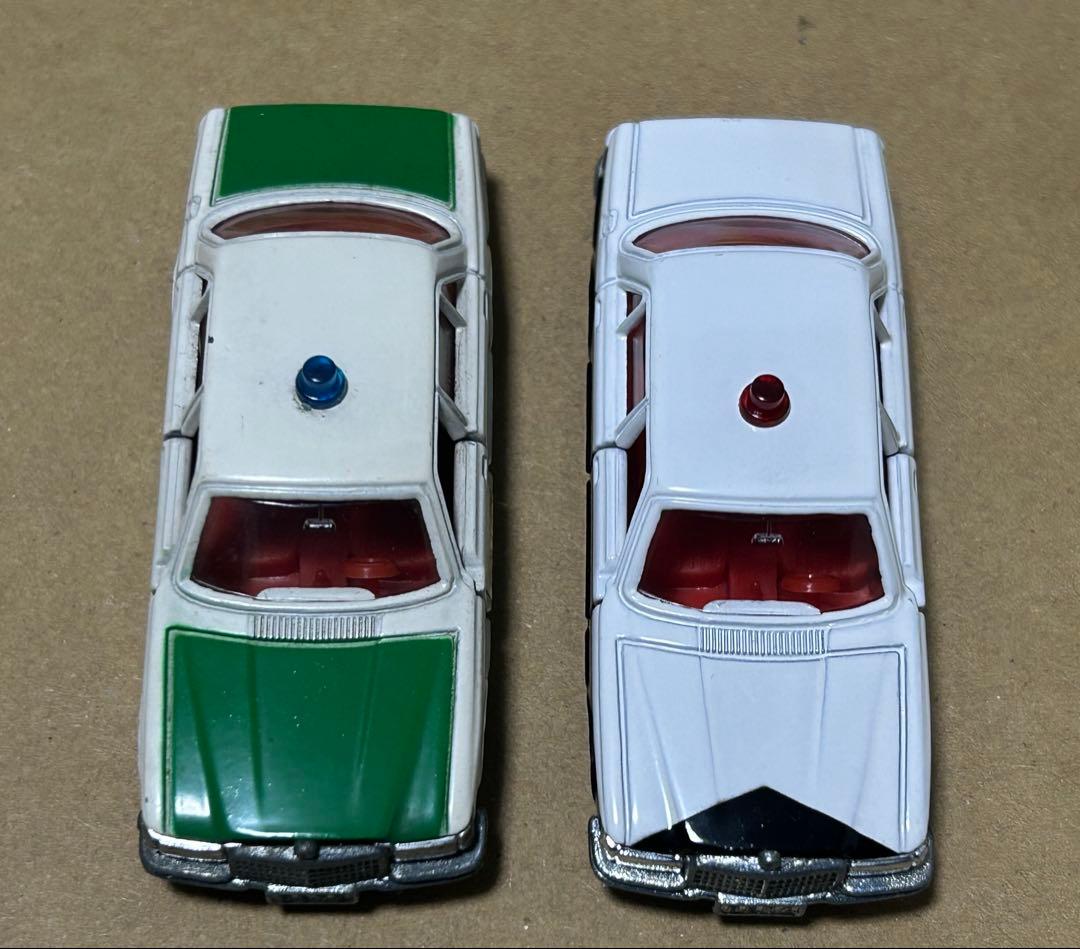 日本製 トミカ メルセデス ベンツ パトロールカー 2台セット 高島屋