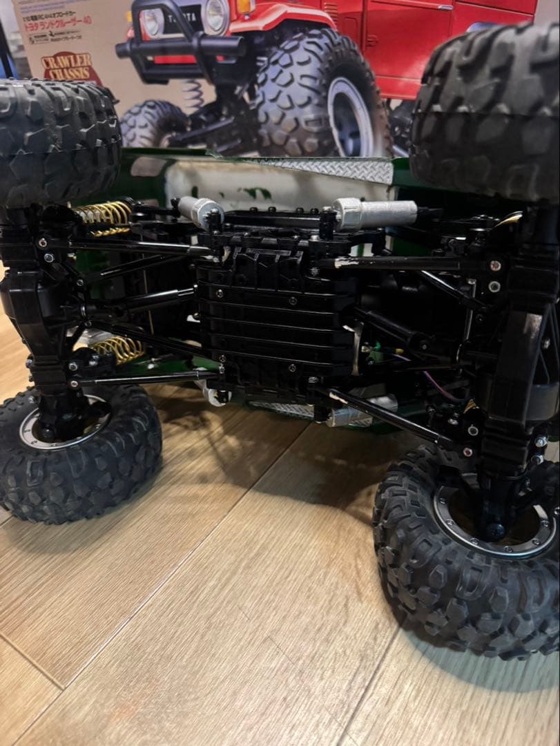 タミヤ　ランドクルーザー40&ハマーH2クリアボディ