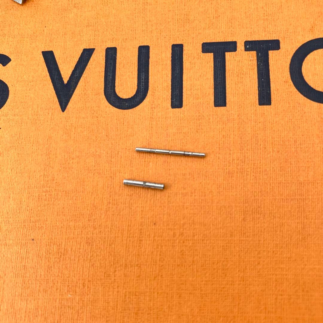 美品 ルイヴィトン タンブール 純正 ステンレスベルト シルバー B90520