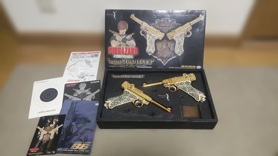 バイオハザード CODE:Veronica Ashford GOLD LUGER