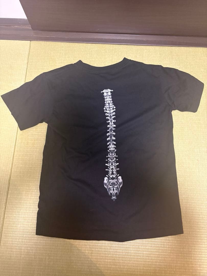 NOREMID（ノーリミッド）　ブラックボーンTシャツ　sサイズ