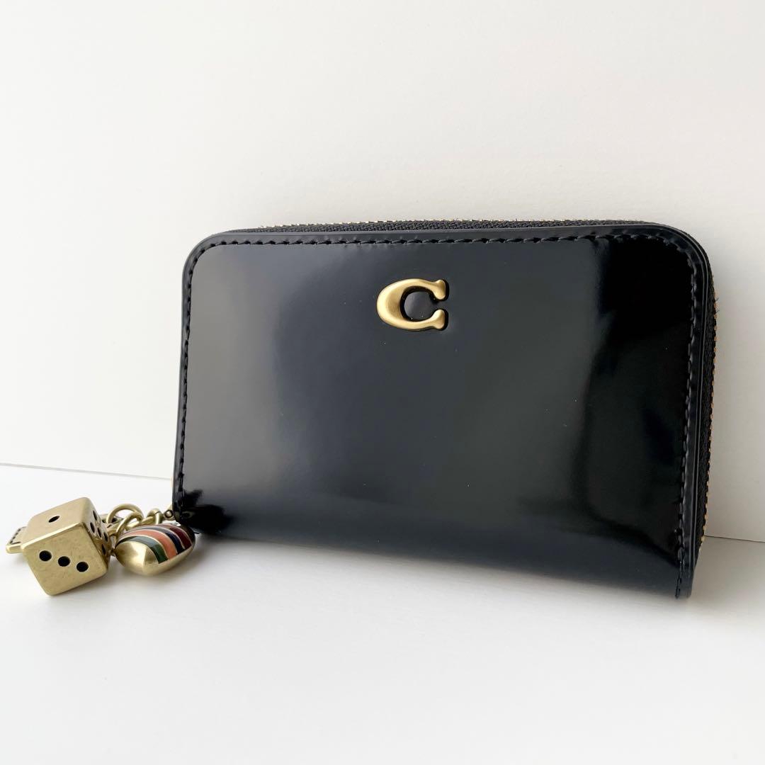 コーチ COACH ケース エッセンシャル チャーム レザー 完売品 新品