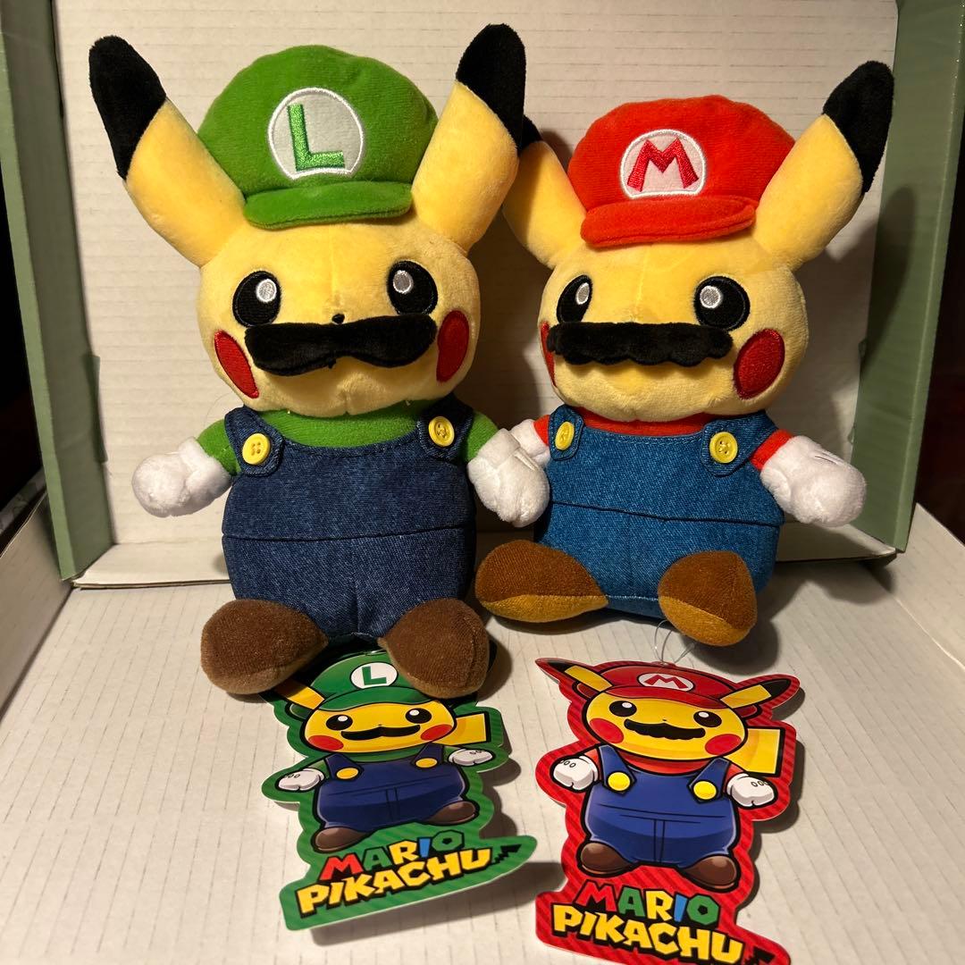 マリオ ピカチュウ ぬいぐるみ セット