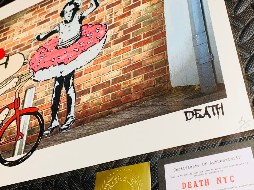 SOLD完売！ありがとうございました。DEATH NYC  世界限定100枚