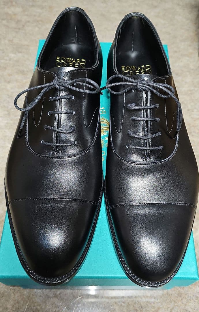⚠️訳ありEdward Green 左右サイズ違い UK8 & 8.5