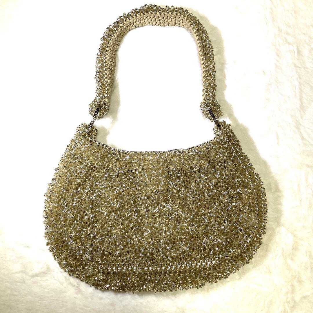美品✨ANTEPRIMA アンテプリマ ワイヤーバッグ ゴールド ワンショルダー