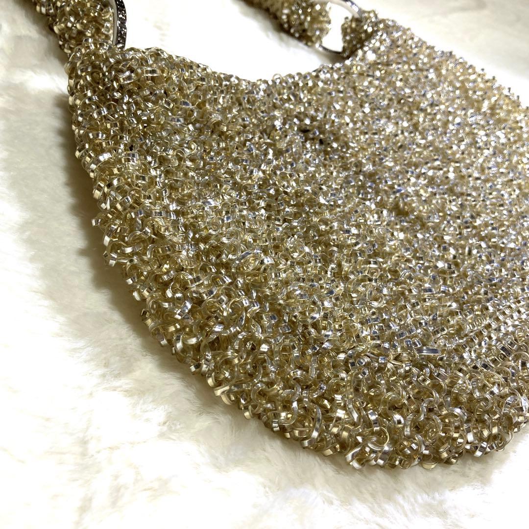 美品✨ANTEPRIMA アンテプリマ ワイヤーバッグ ゴールド ワンショルダー
