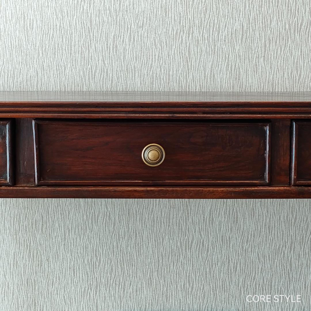 アンティーク　猫脚スクエアテーブル　コンソール　A86