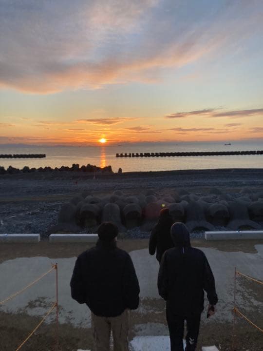 僕がお正月にとった写真です。毎日写真を朝撮っているこの写真は特にお気に入りです。