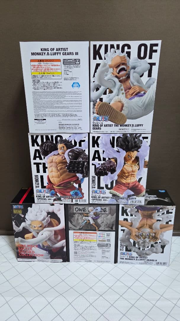 ワンピースフィギュアニカKING OF ARTIST・DXF・BATTLE