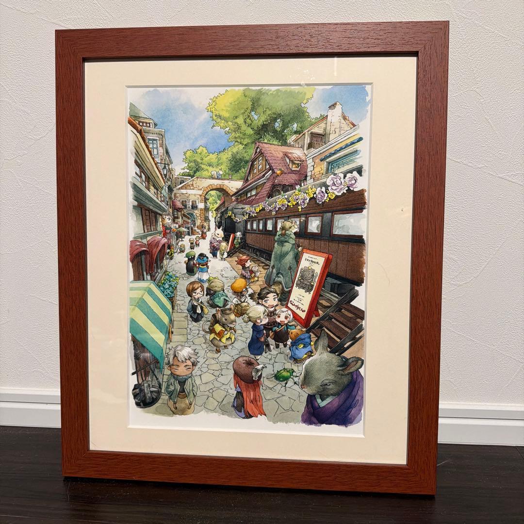 ハクメイとミコチ　高級複製原画　9巻裏表紙