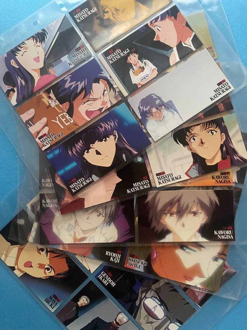 1997年　エヴァンゲリオン　カードダスマスターズワイド　コンプ　259枚