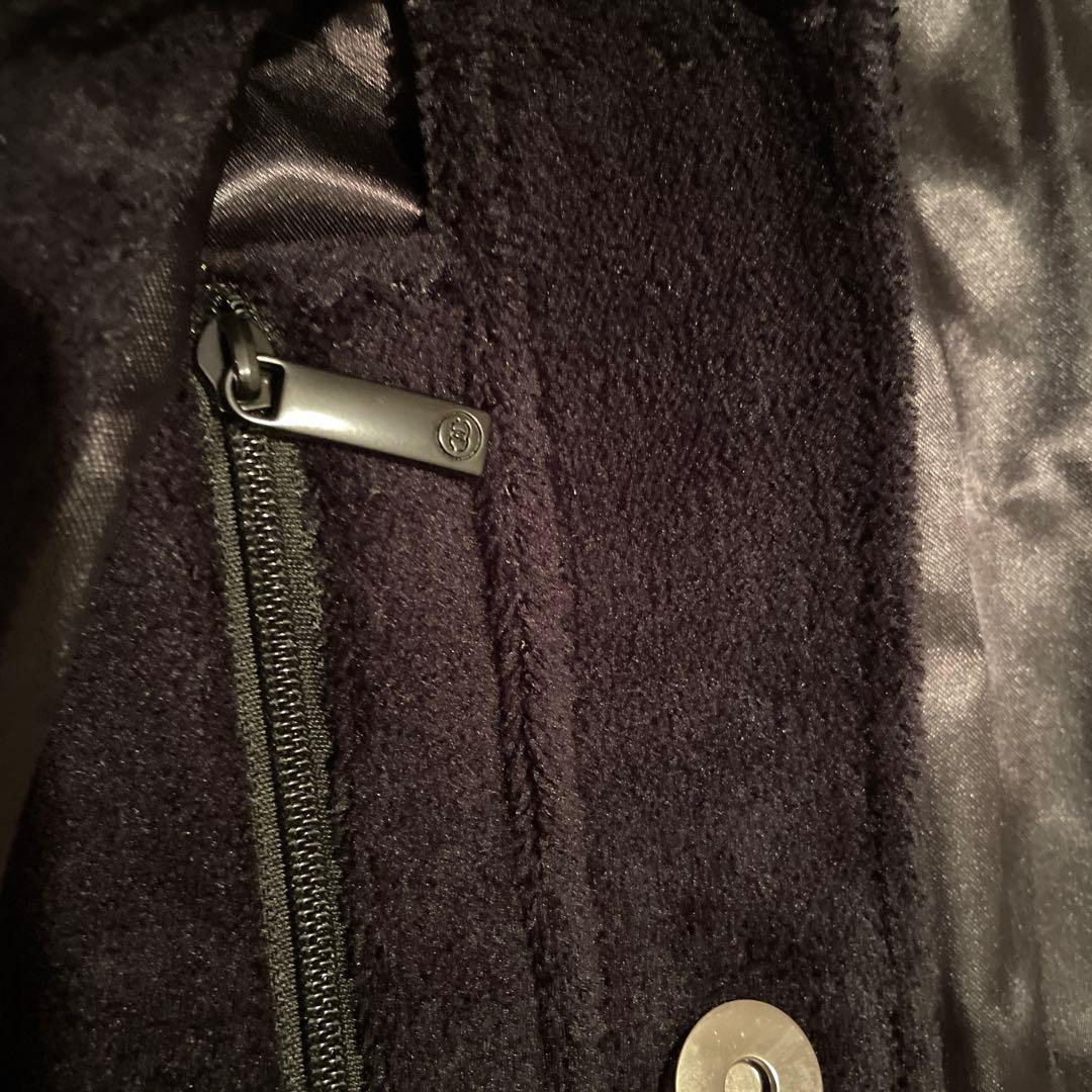 CHANEL チェーンショルダーバッグ　ブラックロゴ