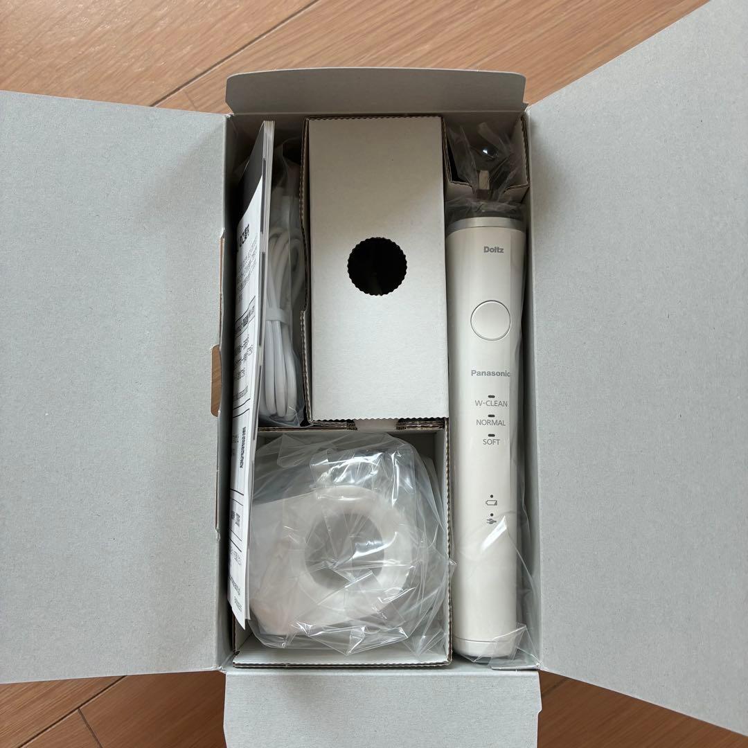 Panasonic 音波振動ハブラシ ドルツEW-DP37-W（白）