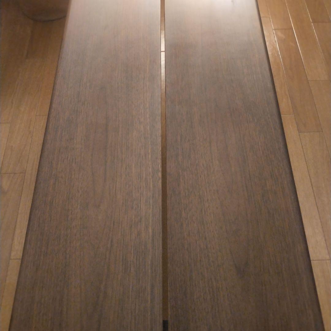 【美品】天然木　カフェベンチ　ブラウン