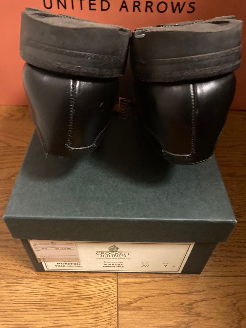 Ccockett & Jhones MORETON ブラック サイズ7