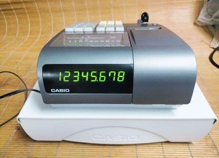 美品カシオレジスター　TE-300フル設定無料　 送料無料人気機種　111144