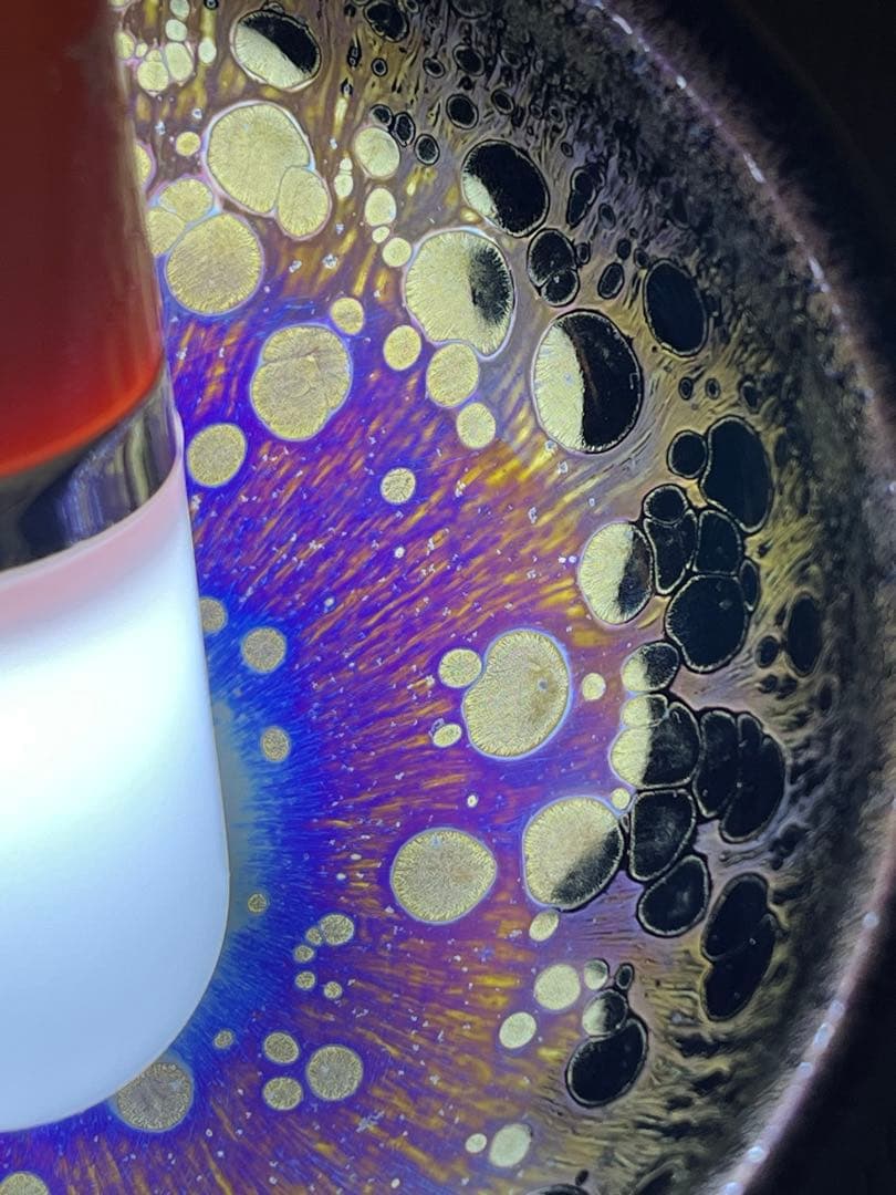 中国曜変天目茶碗　油滴天目　福建　建盏　建陽