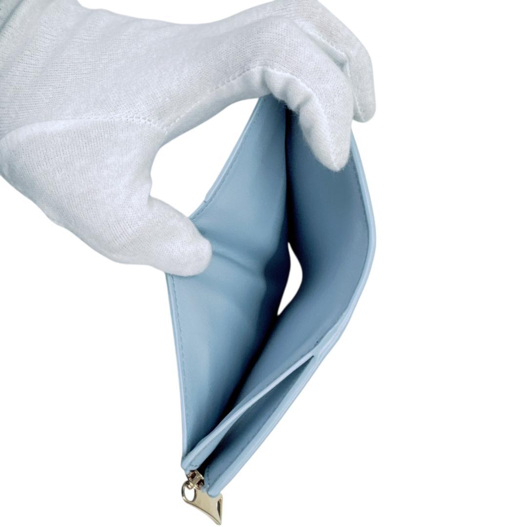 BOTTEGA VENETA 二つ折り財布 アンゴロ コンパクトウォレット