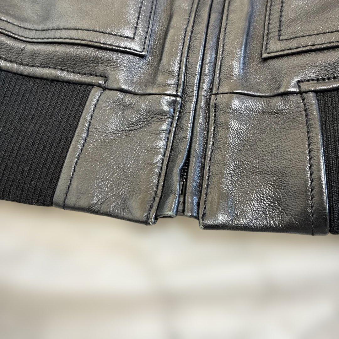 AVIREX アヴィレックス トップガン レザー ジャケット ブラック