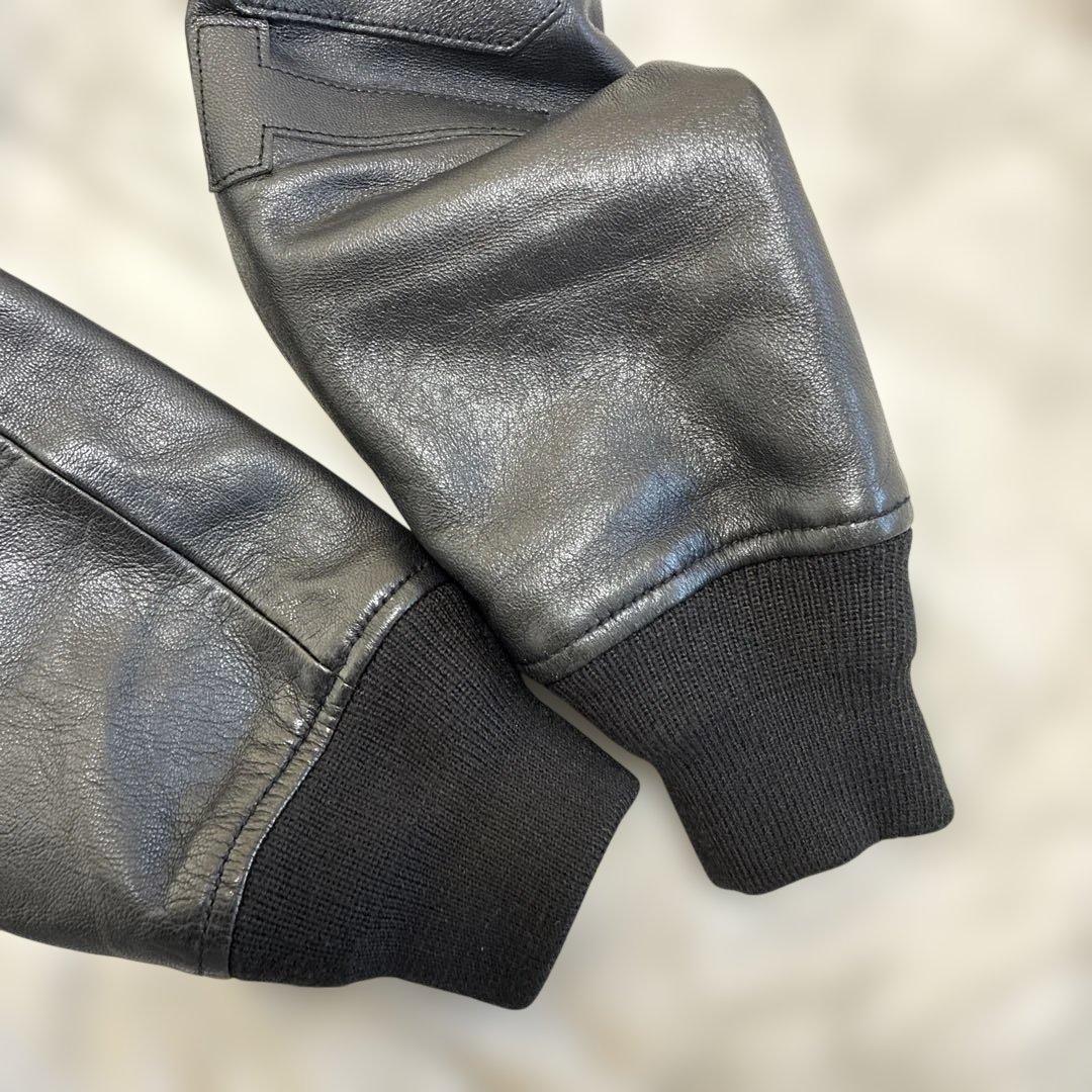 AVIREX アヴィレックス トップガン レザー ジャケット ブラック