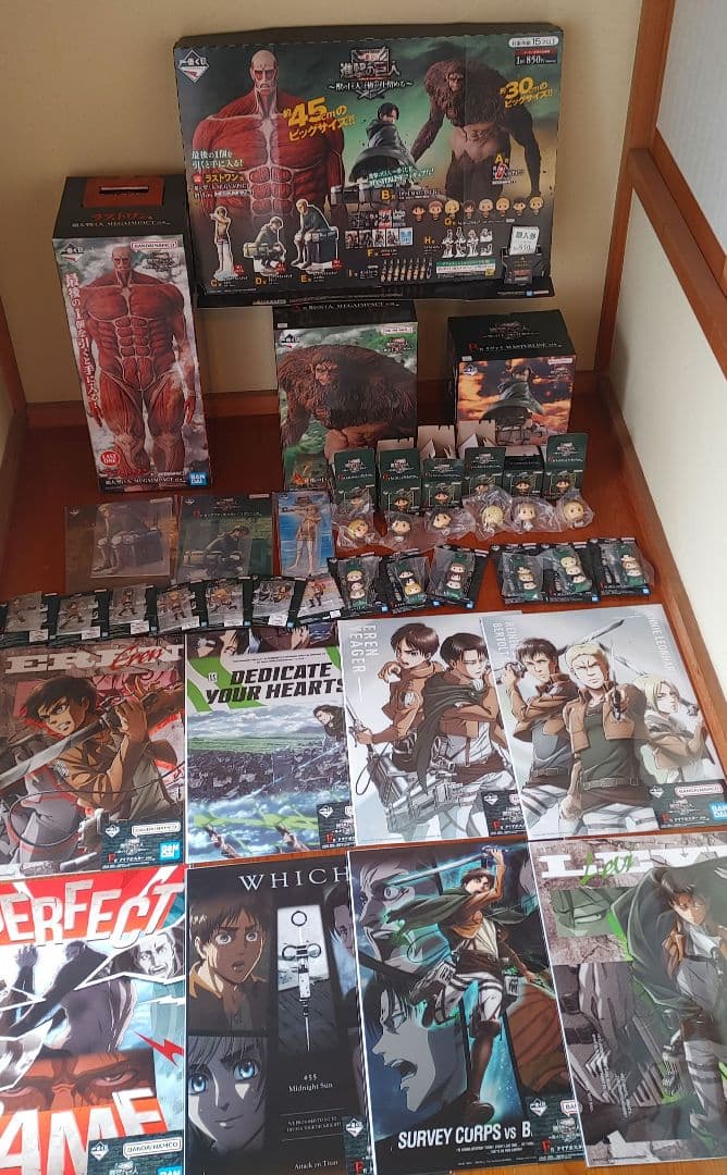 進撃の巨人　一番くじ a賞 b賞c賞d賞e賞～ ラストワン賞　まとめ売り