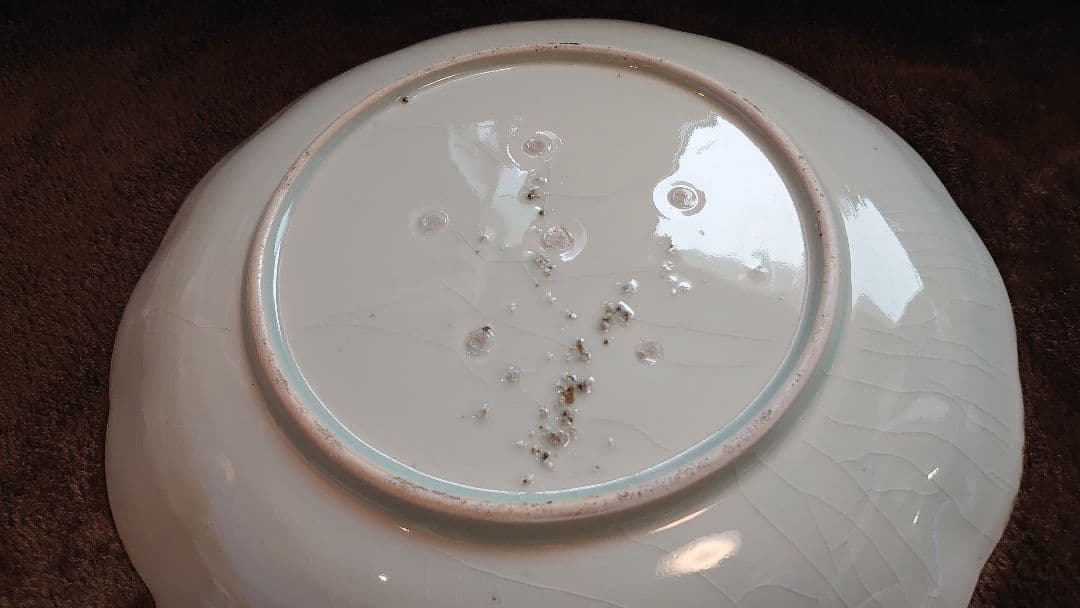 古伊万里　伊万里　色絵　金襴手　富士山　大皿　１客