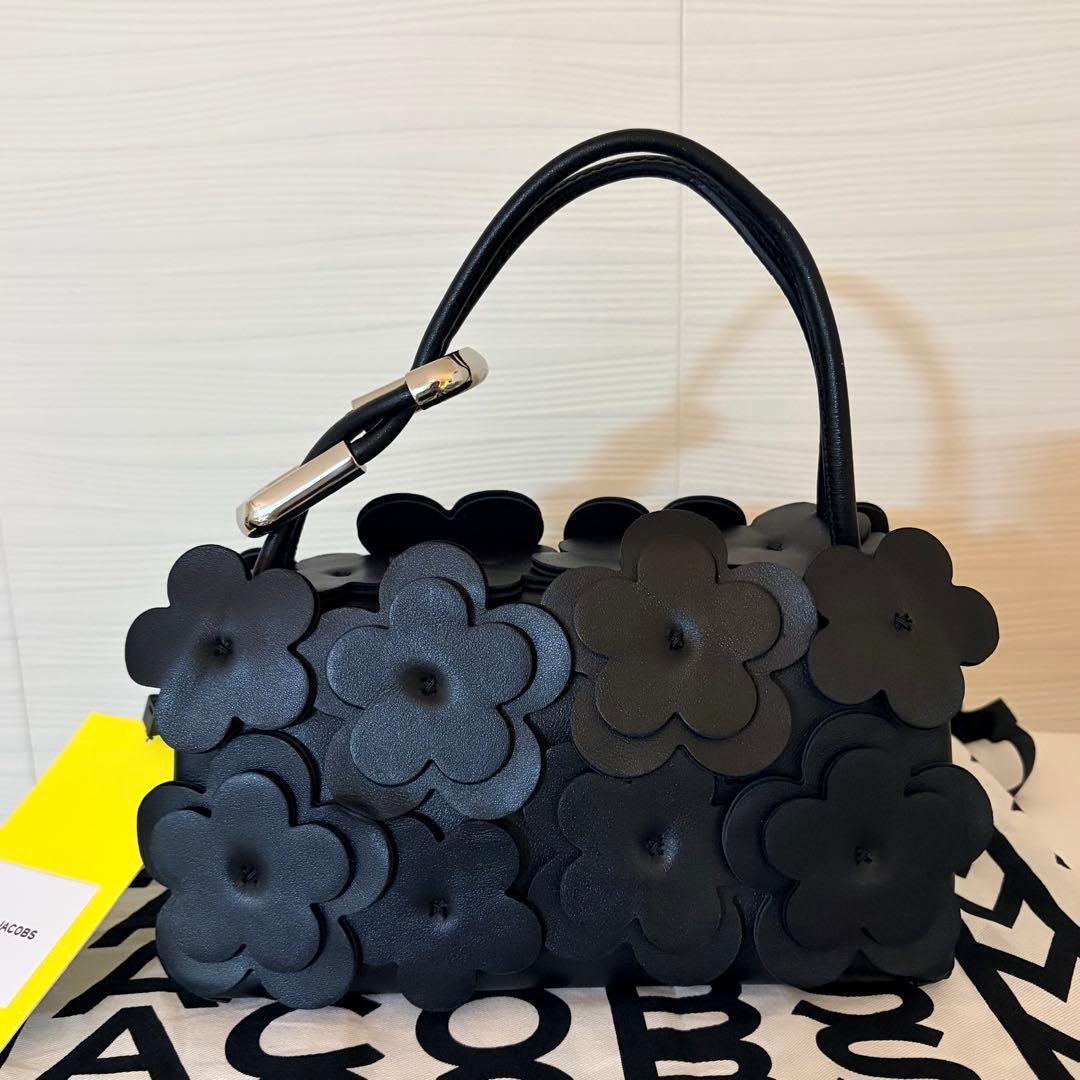 マークジェイコブス 新品 ザレザー ミニ デュアル バッグ デイジー