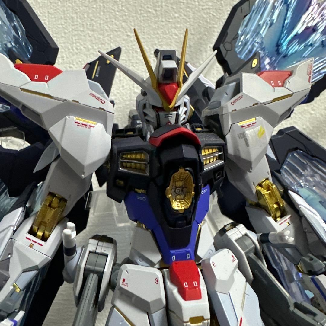 L BUILDストライクフリーダム+光の翼SOUL BLUE セット